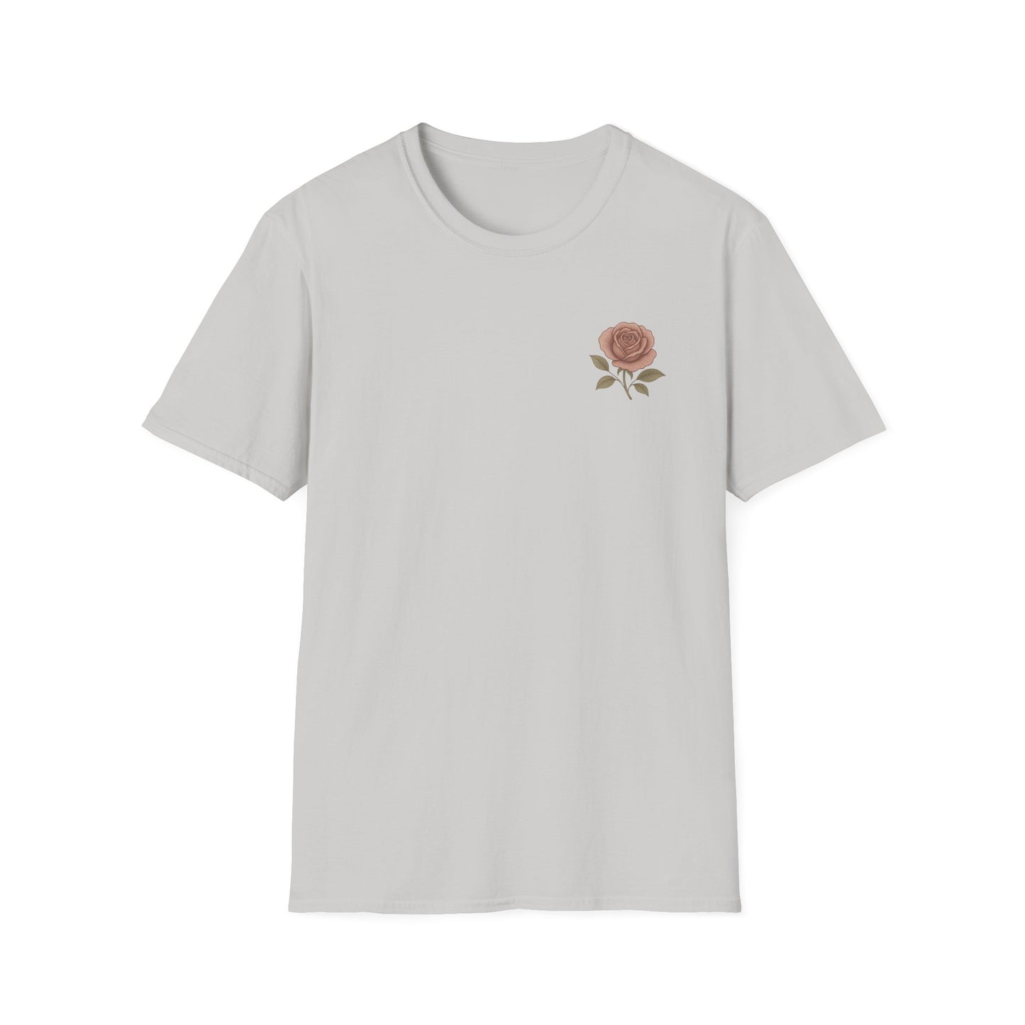 Daughter of a King Floral T-Shirt | Unisex Softstyle Tee for Empowerment and Faith