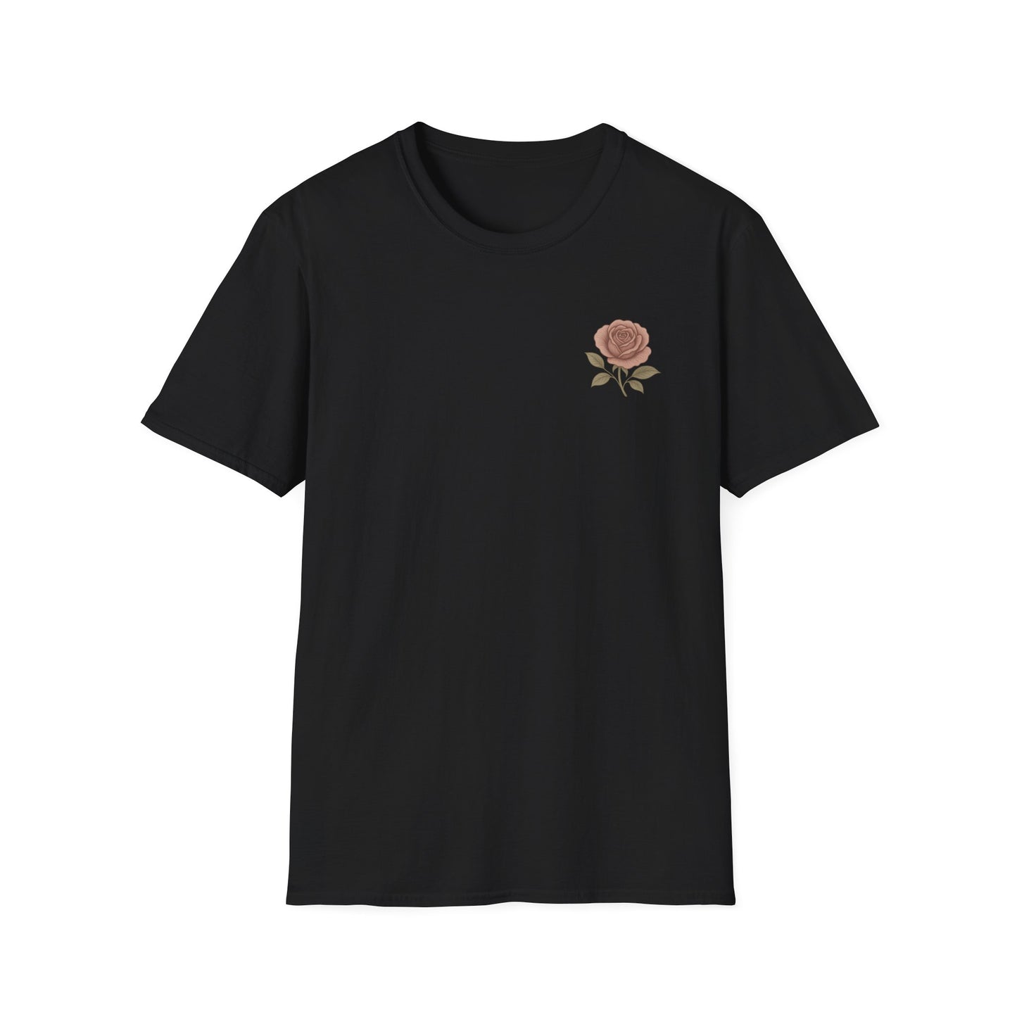 Daughter of a King Floral T-Shirt | Unisex Softstyle Tee for Empowerment and Faith