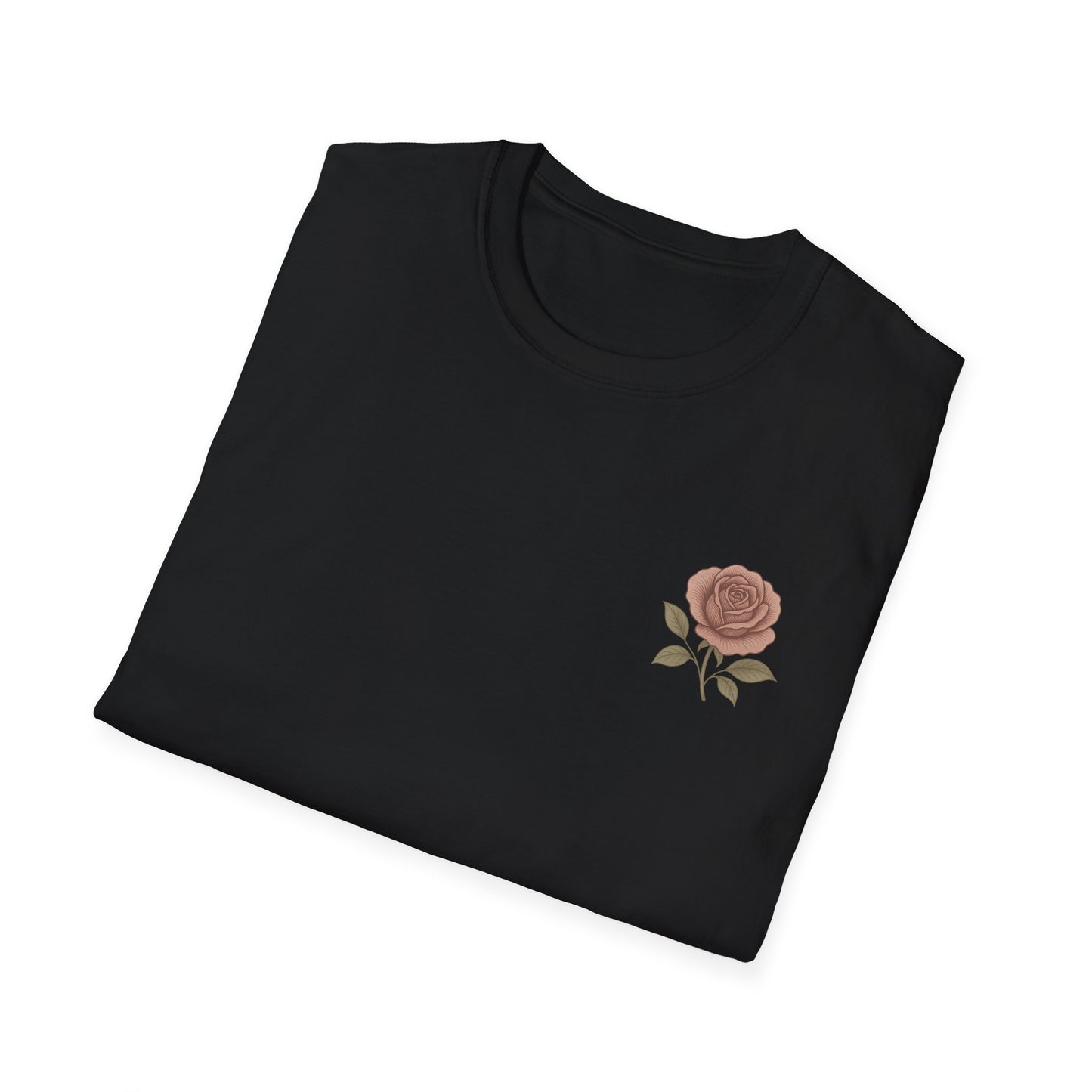 Daughter of a King Floral T-Shirt | Unisex Softstyle Tee for Empowerment and Faith