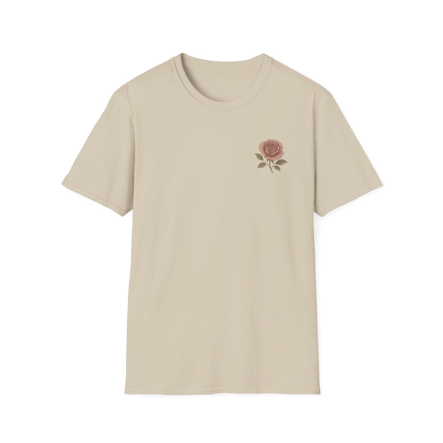 Daughter of a King Floral T-Shirt | Unisex Softstyle Tee for Empowerment and Faith