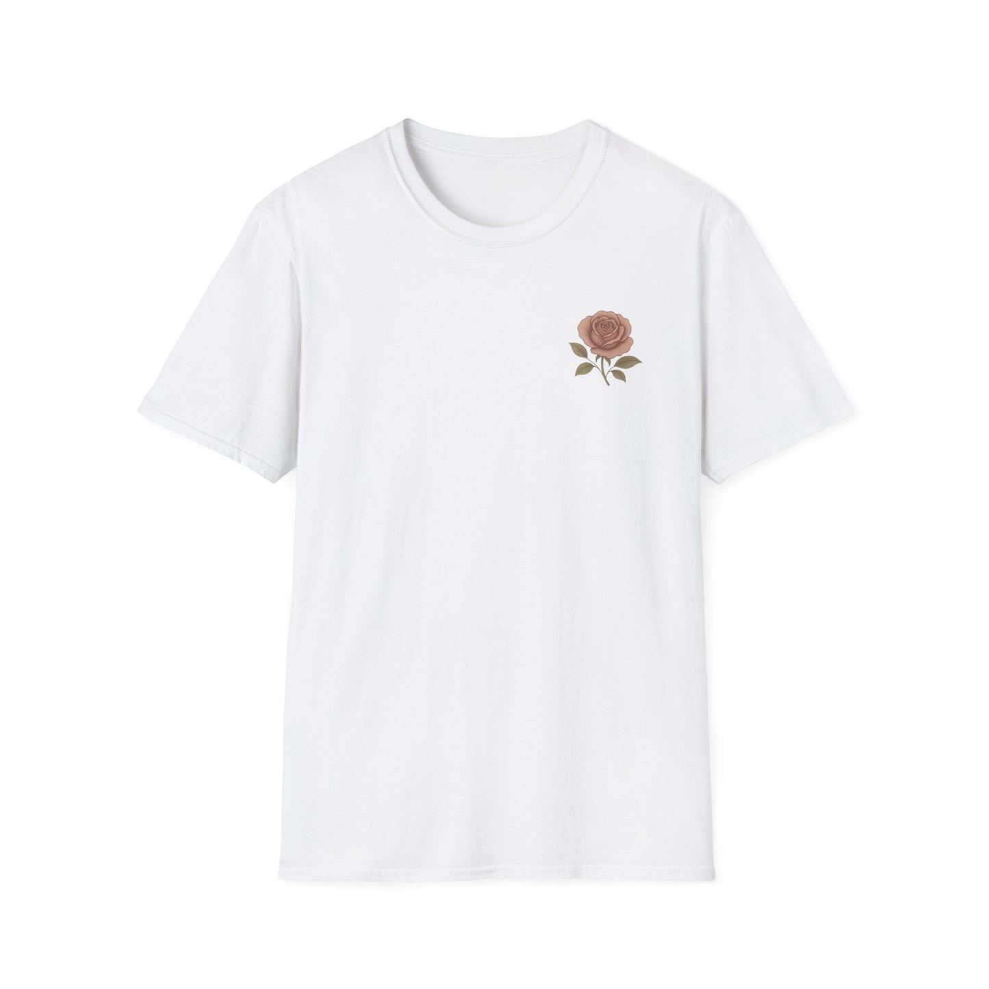 Daughter of a King Floral T-Shirt | Unisex Softstyle Tee for Empowerment and Faith
