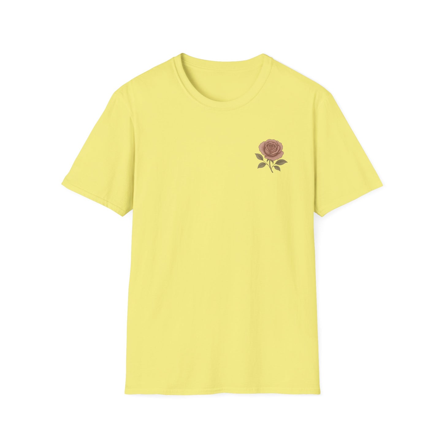 Daughter of a King Floral T-Shirt | Unisex Softstyle Tee for Empowerment and Faith