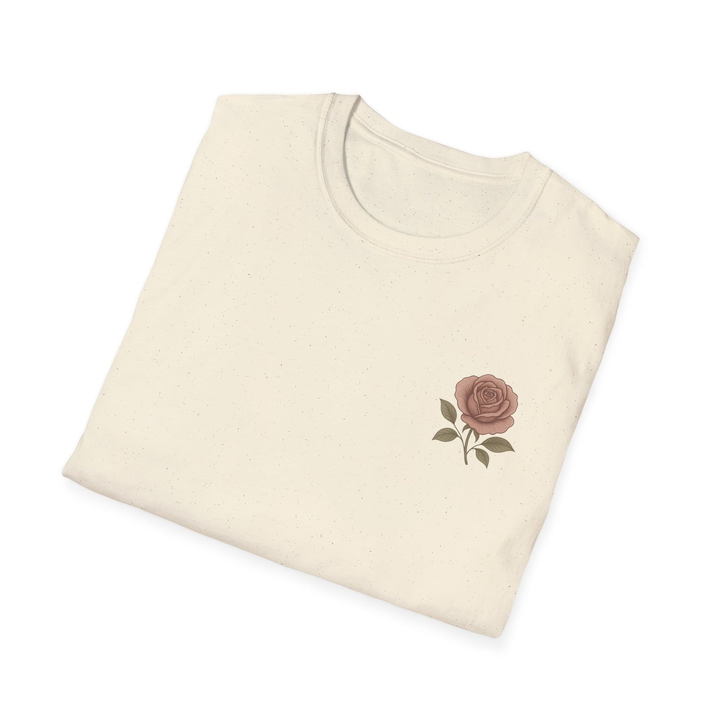 Daughter of a King Floral T-Shirt | Unisex Softstyle Tee for Empowerment and Faith