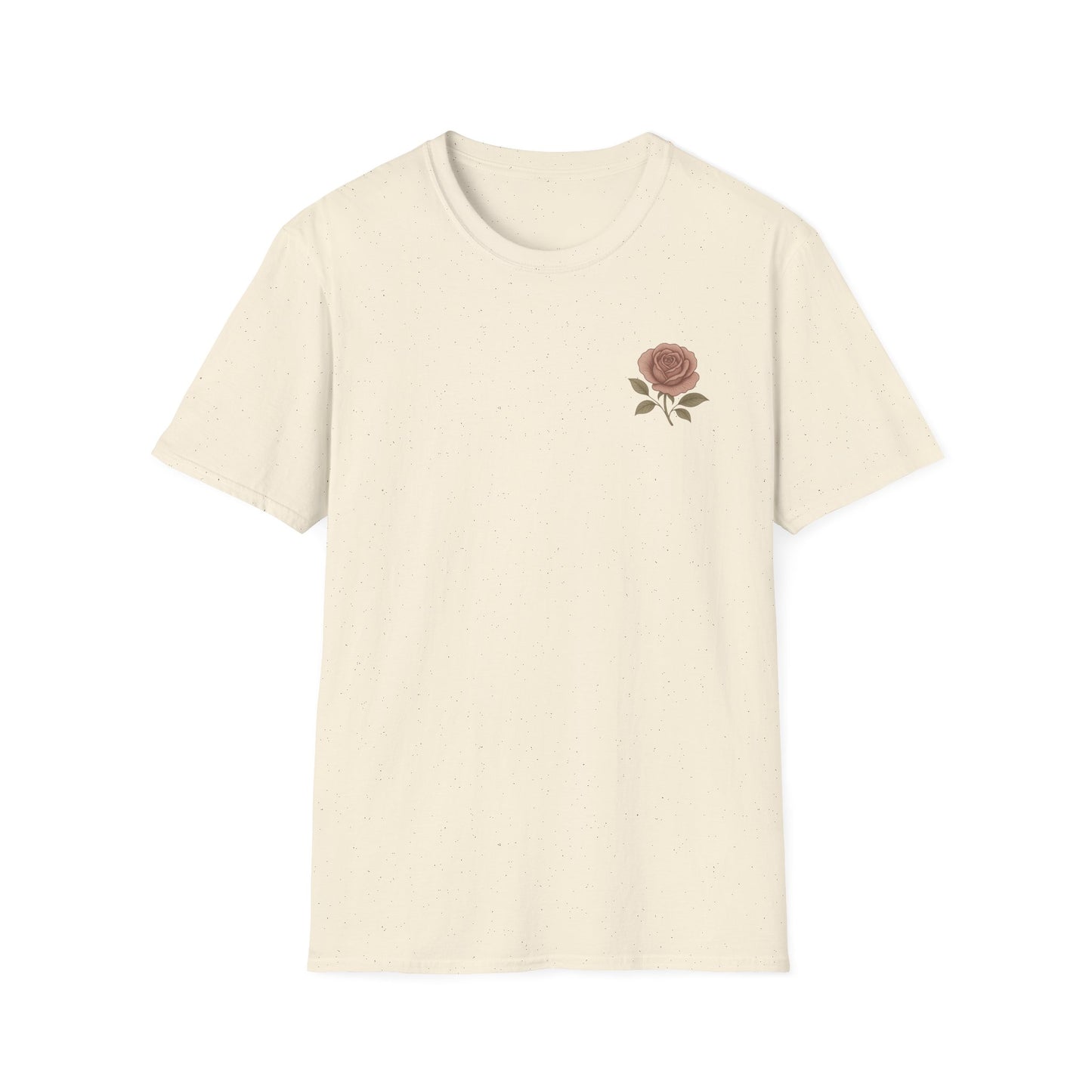 Daughter of a King Floral T-Shirt | Unisex Softstyle Tee for Empowerment and Faith