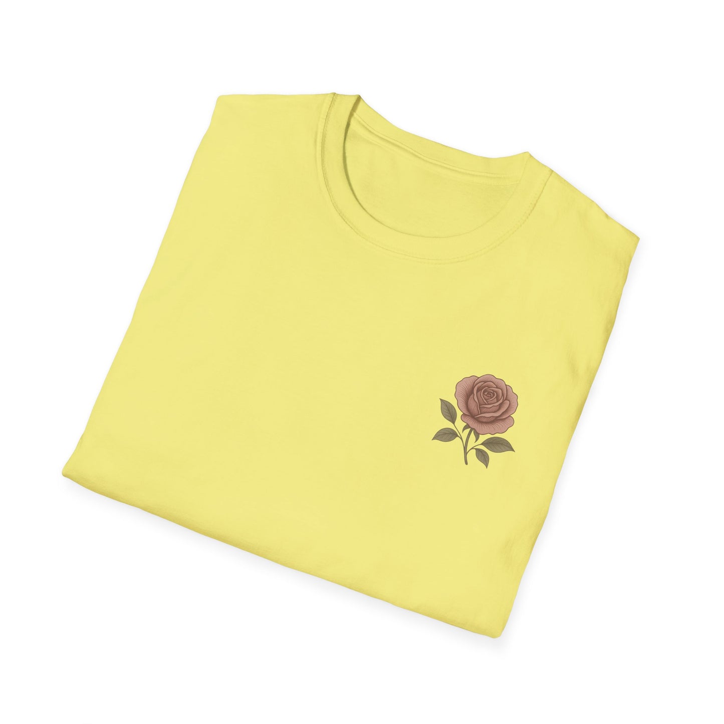 Daughter of a King Floral T-Shirt | Unisex Softstyle Tee for Empowerment and Faith